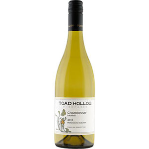 TOAD HOLLOW UNOAKED CHARDONNAY 2019 - The Corkscrew Wine Emporium in Springfield