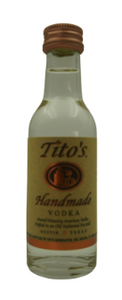 TITO'S HANDMADE VODKA 50ML - The Corkscrew Wine Emporium in Springfield